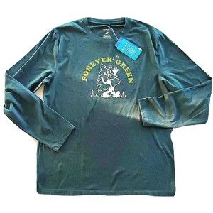 NWT United By Blue Impact Collection Men's Medium Long S T-shirt "Forever Green"